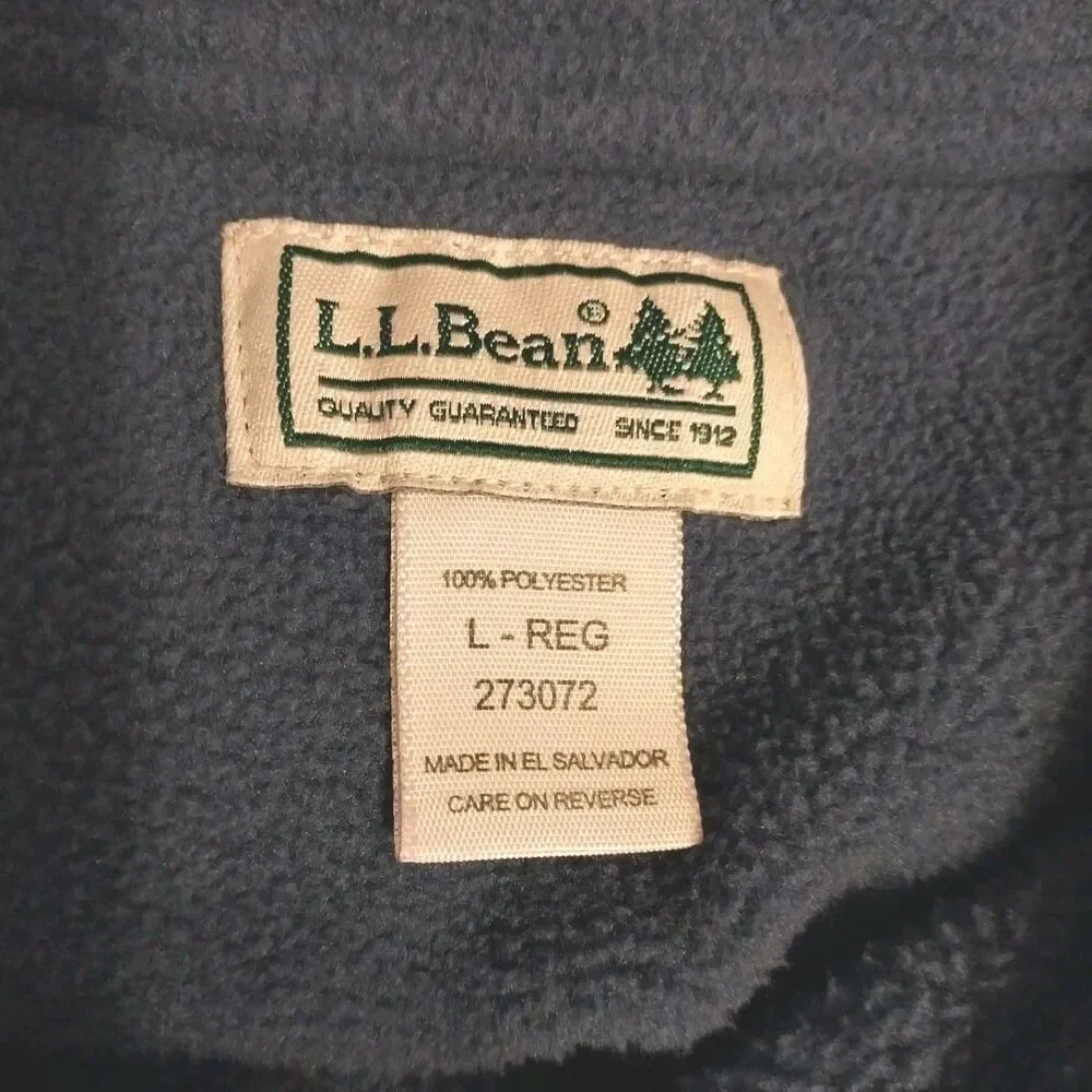 L.L. Bean bean fleece